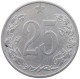 CZECHOSLOVAKIA 25 HALERU 1953 #s099 0097 - Czechoslovakia