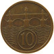 CZECHOSLOVAKIA 10 HALERU 1933 #s096 0631 - Czechoslovakia