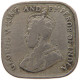 CEYLON 5 CENTS 1912 #s096 0523 - Sri Lanka