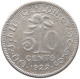 CEYLON 50 CENTS 1922 #s094 0255 - Sri Lanka (Ceylon)