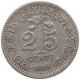 CEYLON 25 CENTS 1899 #s100 0809 - Sri Lanka (Ceylon)