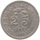 CEYLON 25 CENTS 1902 #s091 0213 - Sri Lanka