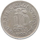 CEYLON 10 CENTS 1902 #s096 0515 - Sri Lanka