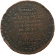 FRANCE 5 SOLS MONNERON 1792 #sm12 0255 - 1791-1792 Constitution (An I)