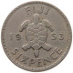 FIJI 6 PENCE 1953 #s096 0449 - Fiji