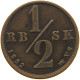 DENMARK 1/2 RIGSBANKSKILLING 1852 #s096 0071 - Danemark