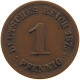 GERMANY EMPIRE 1 PFENNIG 1875 B #s096 0089 - 1 Pfennig