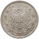 GERMANY EMPIRE 1/2 MARK 1915 A #s094 0311 - 1/2 Mark