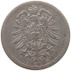 GERMANY EMPIRE 10 PFENNIG 1873 D #s100 0031 - 10 Pfennig