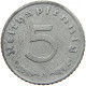 GERMANY 5 REICHSPFENNIG 1943 A #s091 0887 - 5 Reichspfennig