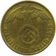 GERMANY 5 REICHSPFENNIG 1939 J #s091 0793 - 5 Reichspfennig
