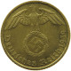 GERMANY 5 REICHSPFENNIG 1939 J #s091 0623 - 5 Reichspfennig