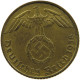 GERMANY 5 REICHSPFENNIG 1938 J #s091 0631 - 5 Reichspfennig