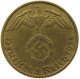 GERMANY 5 REICHSPFENNIG 1938 J #s091 0591 - 5 Reichspfennig