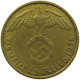 GERMANY 5 REICHSPFENNIG 1938 J #s091 0677 - 5 Reichspfennig