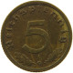 GERMANY 5 REICHSPFENNIG 1938 G #s091 0627 - 5 Reichspfennig