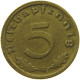 GERMANY 5 REICHSPFENNIG 1938 G #s091 0801 - 5 Reichspfennig