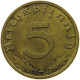 GERMANY 5 REICHSPFENNIG 1938 E #s091 0657 - 5 Reichspfennig