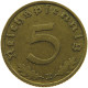 GERMANY 5 REICHSPFENNIG 1938 E #s091 0687 - 5 Reichspfennig