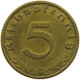 GERMANY 5 REICHSPFENNIG 1938 D #s091 0697 - 5 Reichspfennig