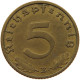 GERMANY 5 REICHSPFENNIG 1938 E #s091 0571 - 5 Reichspfennig