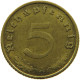 GERMANY 5 REICHSPFENNIG 1938 A #s091 0797 - 5 Reichspfennig