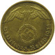 GERMANY 5 REICHSPFENNIG 1938 A #s091 0797 - 5 Reichspfennig