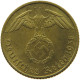 GERMANY 5 REICHSPFENNIG 1938 A #s091 0735 - 5 Reichspfennig