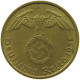 GERMANY 5 REICHSPFENNIG 1938 A #s091 0753 - 5 Reichspfennig