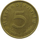 GERMANY 5 REICHSPFENNIG 1938 A #s091 0729 - 5 Reichspfennig