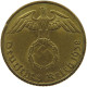 GERMANY 5 REICHSPFENNIG 1938 A #s091 0693 - 5 Reichspfennig