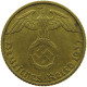 GERMANY 5 REICHSPFENNIG 1937 J #s091 0769 - 5 Reichspfennig