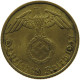 GERMANY 5 REICHSPFENNIG 1937 A #s091 0675 - 5 Reichspfennig
