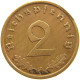 GERMANY 2 REICHSPFENNIG 1938 A #s095 0183 - 2 Reichspfennig