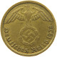 GERMANY 10 REICHSPFENNIG 1938 J #s095 0101 - 10 Reichspfennig