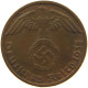 GERMANY 1 REICHSPFENNIG 1938 D #s096 0131 - 1 Reichspfennig