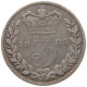 GREAT BRITAIN THREEPENCE 1885 #s096 0347 - F. 3 Pence