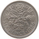 GREAT BRITAIN 6 SIXPENCE 1966 #s102 0053 - H. 6 Pence