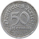 GERMANY WEIMAR 50 PFENNIG 1922 E AVERS EDGE ERRORS #s100 0263 - 50 Rentenpfennig & 50 Reichspfennig