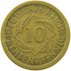 GERMANY WEIMAR 10 RENTENPFENNIG 1924 D DIE ERROR #s095 0643 - Andere & Zonder Classificatie