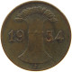 GERMANY WEIMAR 1 PFENNIG 1934 J #s096 0067 - 1 Reichspfennig