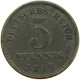 GERMANY EMPIRE 5 PFENNIG 1919 J #s096 0187 - 5 Pfennig