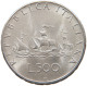 ITALY 500 LIRE 1967 #s094 0093 - 500 Lire