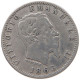 ITALY 20 CENTESIMI 1863 M #s100 0723 - 1861-1878 : Victor Emmanuel II