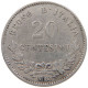 ITALY 20 CENTESIMI 1863 M #s100 0721 - 1861-1878 : Victor Emmanuel II