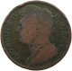 IRELAND PENNY 1822 George IV. (1820-1830) #sm12 0299 - Ireland