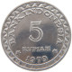 INDONESIA 5 RUPIAH 1979 #s093 0247 - Indonesien