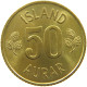 ICELAND 50 AURAR 1974 #s096 0579 - Islande