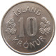 ICELAND 10 KRONUR 1975 #s099 0051 - Islandia