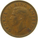 NEW ZEALAND 1/2 PENNY 1944 #s099 0373 - Nieuw-Zeeland